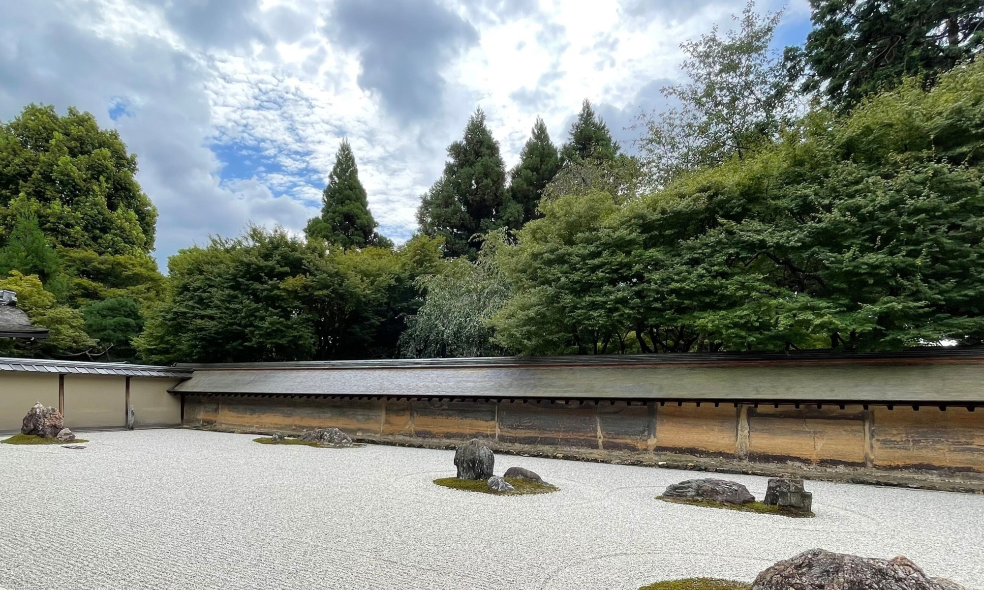 landskiphilia as represented by Ryoan-ji